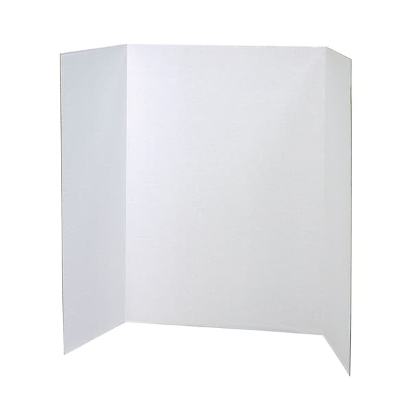 Presentation Board, White, Single Wall, 40in x 28in, PK8